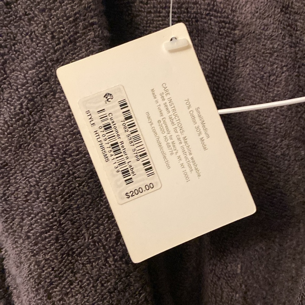 Hotel CollectionBath robe - Picture 3 of 3